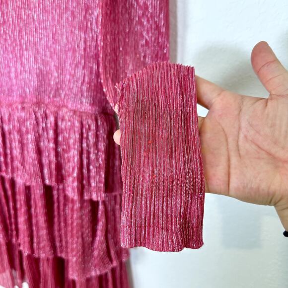 Sabina Musayev Carry Mini Dress in Hot Pink Size Small - Picture 10 of 11